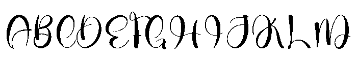Heritage House Font UPPERCASE