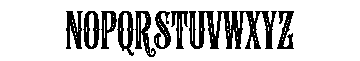 Heritage Ornate Font UPPERCASE