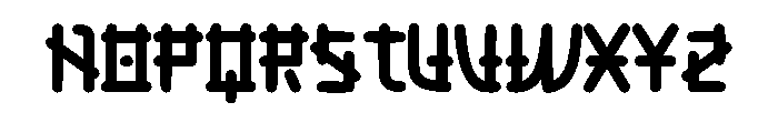 Herjima Regular Font LOWERCASE
