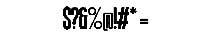 Hermano Regular Font OTHER CHARS