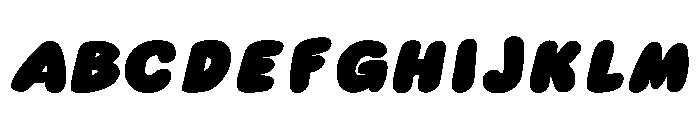 Hero Baja Regular Font UPPERCASE