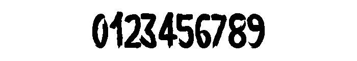 Hero Blade Font OTHER CHARS
