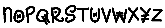 HeroWitchy Font UPPERCASE