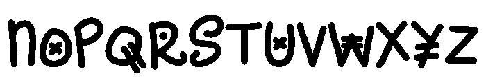 HeroWitchy Font LOWERCASE