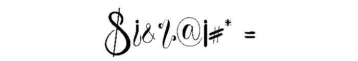 Hertalita Font OTHER CHARS