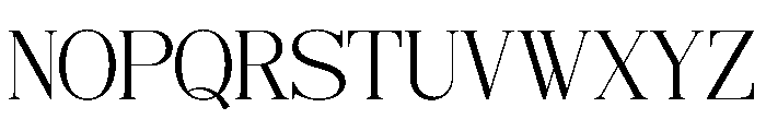 Hesay Verso Font UPPERCASE