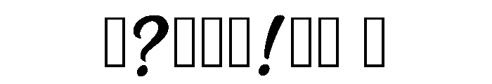 Hespy Regular Font OTHER CHARS