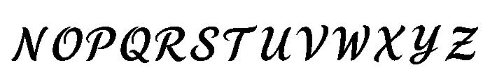 Hespy Regular Font UPPERCASE