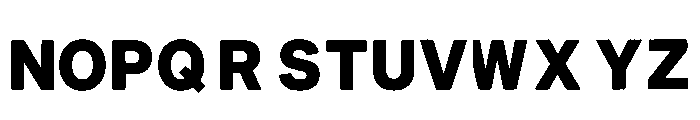 Hessy Regular Font LOWERCASE