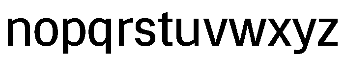 Hesthia Regular Font LOWERCASE
