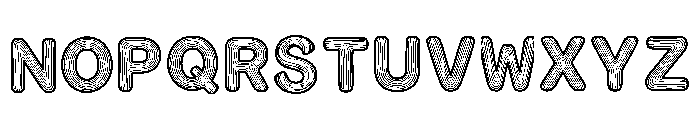Hevea Regular Font LOWERCASE