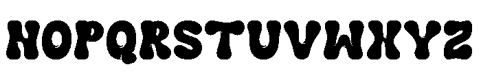 Hevira Regular Font UPPERCASE