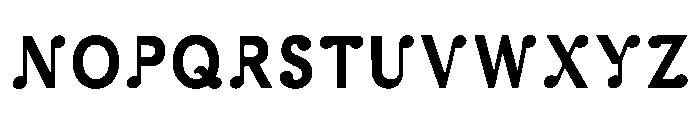 Hewie Regular Font UPPERCASE