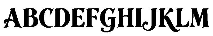 Hexavor Font UPPERCASE