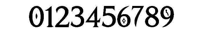 Hexbound Regular Font OTHER CHARS