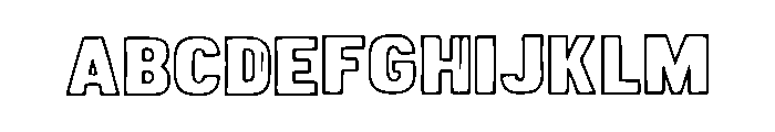 Hexed_Hollow FONT