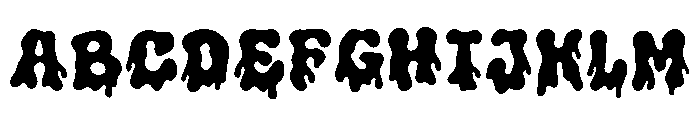 Hexed Letters Font UPPERCASE