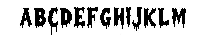 Hexenmist Font UPPERCASE