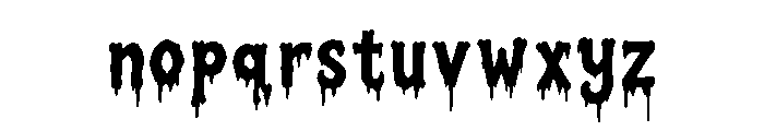 Hexenmist Font LOWERCASE