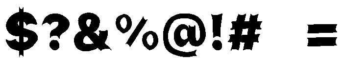 Hexgrin Font OTHER CHARS