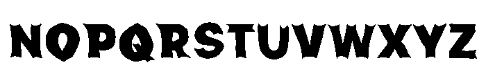 Hexgrin Font UPPERCASE