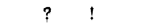 Hexhollow Font OTHER CHARS