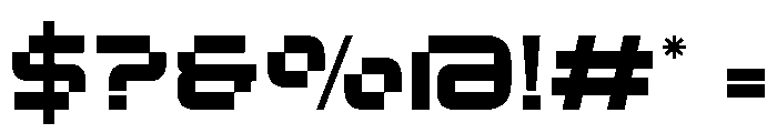 Hexora Regular Font OTHER CHARS
