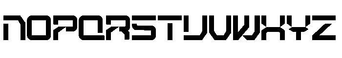 Hexra Font LOWERCASE