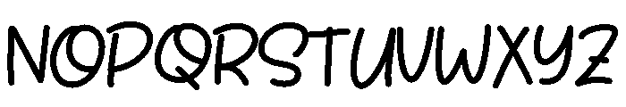 Hey Beb Font UPPERCASE
