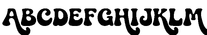 Hey Chunky Font UPPERCASE