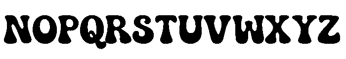 Hey Chunky Font LOWERCASE