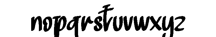 Hey Cookies Font LOWERCASE