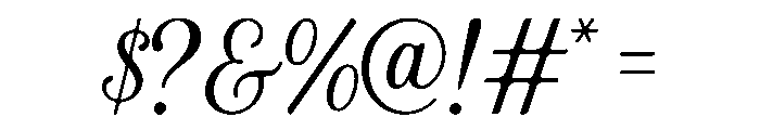 Hey Darling Font OTHER CHARS