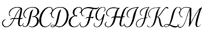 Hey Darling Font UPPERCASE