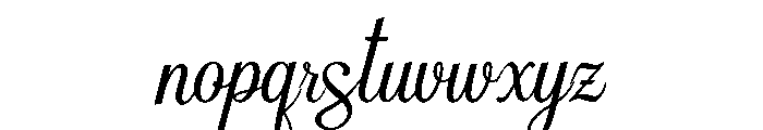 Hey Darling Font LOWERCASE