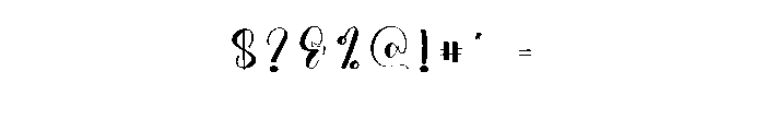 Hey Giggle Font OTHER CHARS