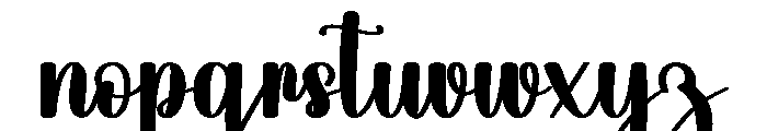 Hey Mickey Font LOWERCASE