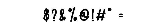 Hey Panda Font OTHER CHARS