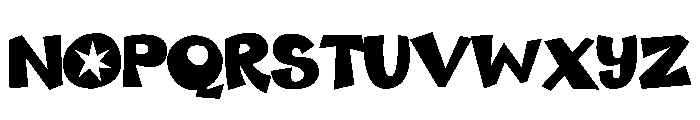 Hey Starla Regular Font UPPERCASE