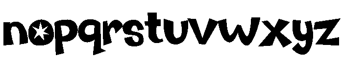 Hey Starla Regular Font LOWERCASE