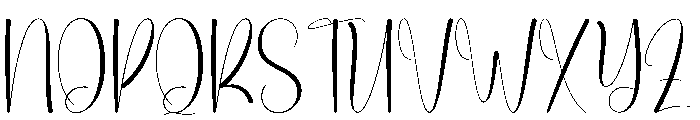 Hey Stylish Font UPPERCASE