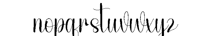 Hey Stylish Font LOWERCASE