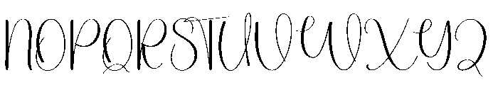 Hey Thick Font UPPERCASE