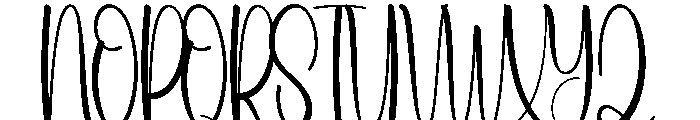 Hey Wedding Font UPPERCASE