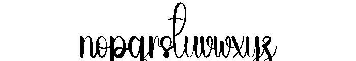 Hey Wedding Font LOWERCASE
