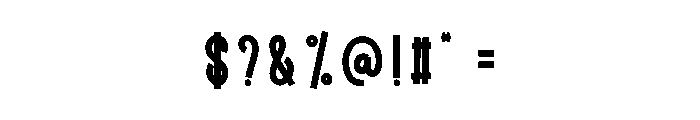 Heyboy Font OTHER CHARS