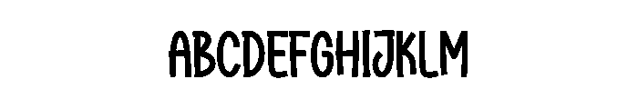 Heyboy Font UPPERCASE