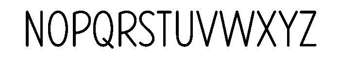 Heykids Font UPPERCASE