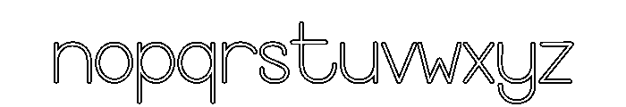 Heylines Font LOWERCASE