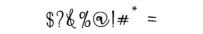 heather Regular Font OTHER CHARS